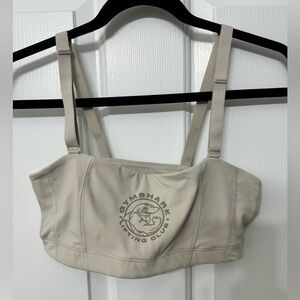 Women's Gymshark lifting club sports bra.